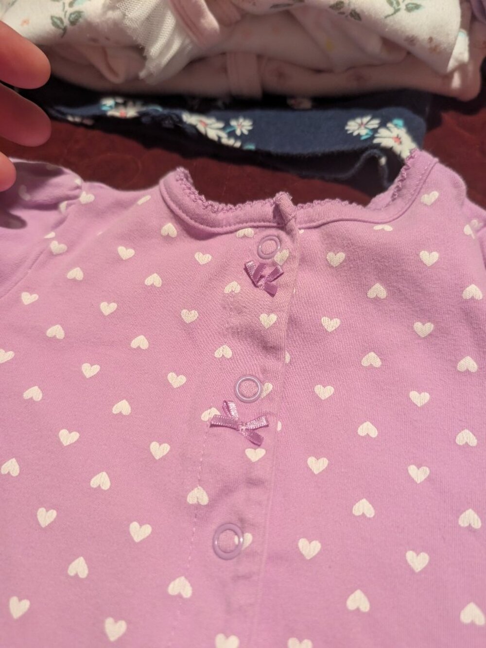 Child of Mine by Carter's Baby Girl Footed Pajamas 3-6M